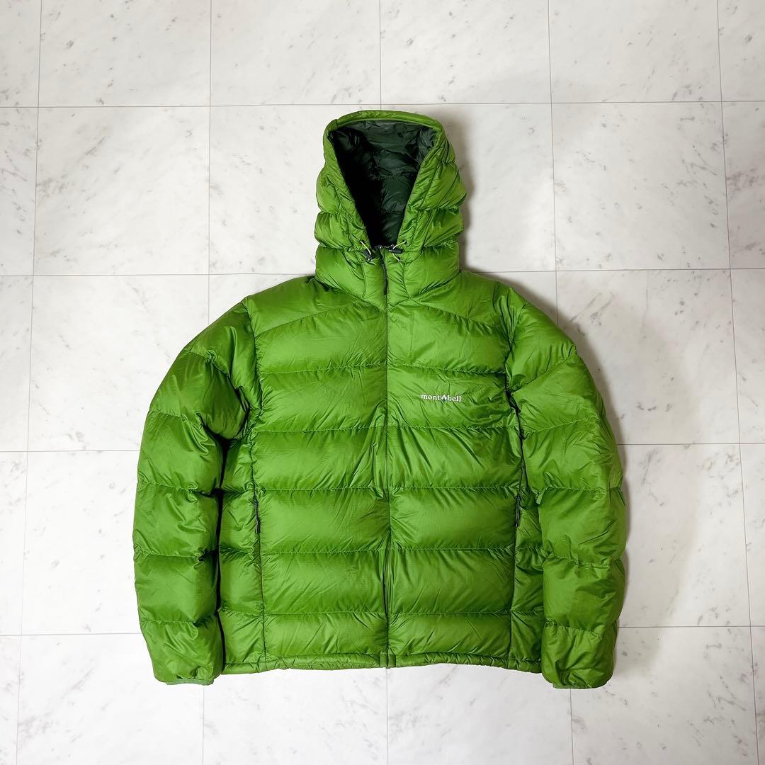 mont-bell モンベル ライトアルパインダウンパーカ グリーン XL - メルカリ