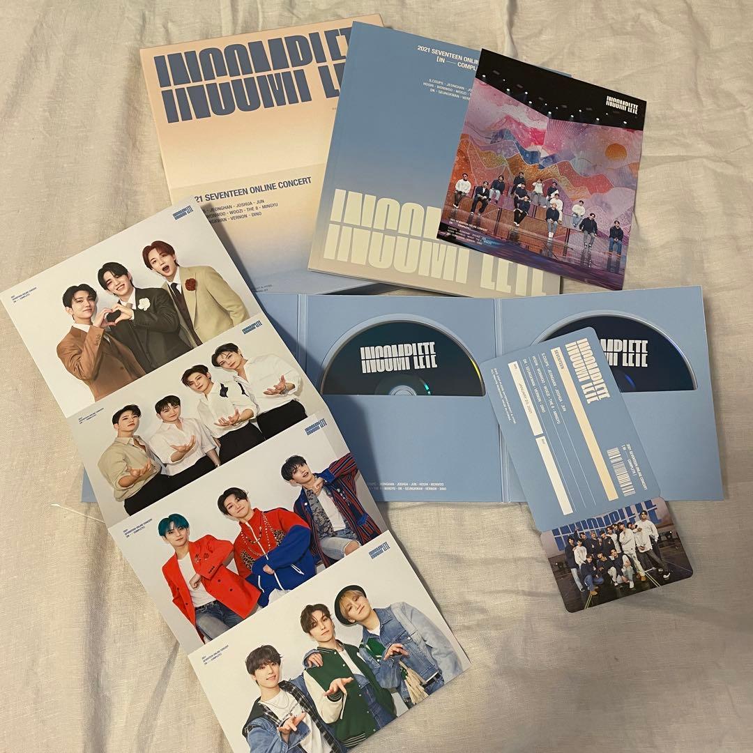 SEVENTEEN INCOMPLETE ライブ Blu-ray DVD セブチ - メルカリ