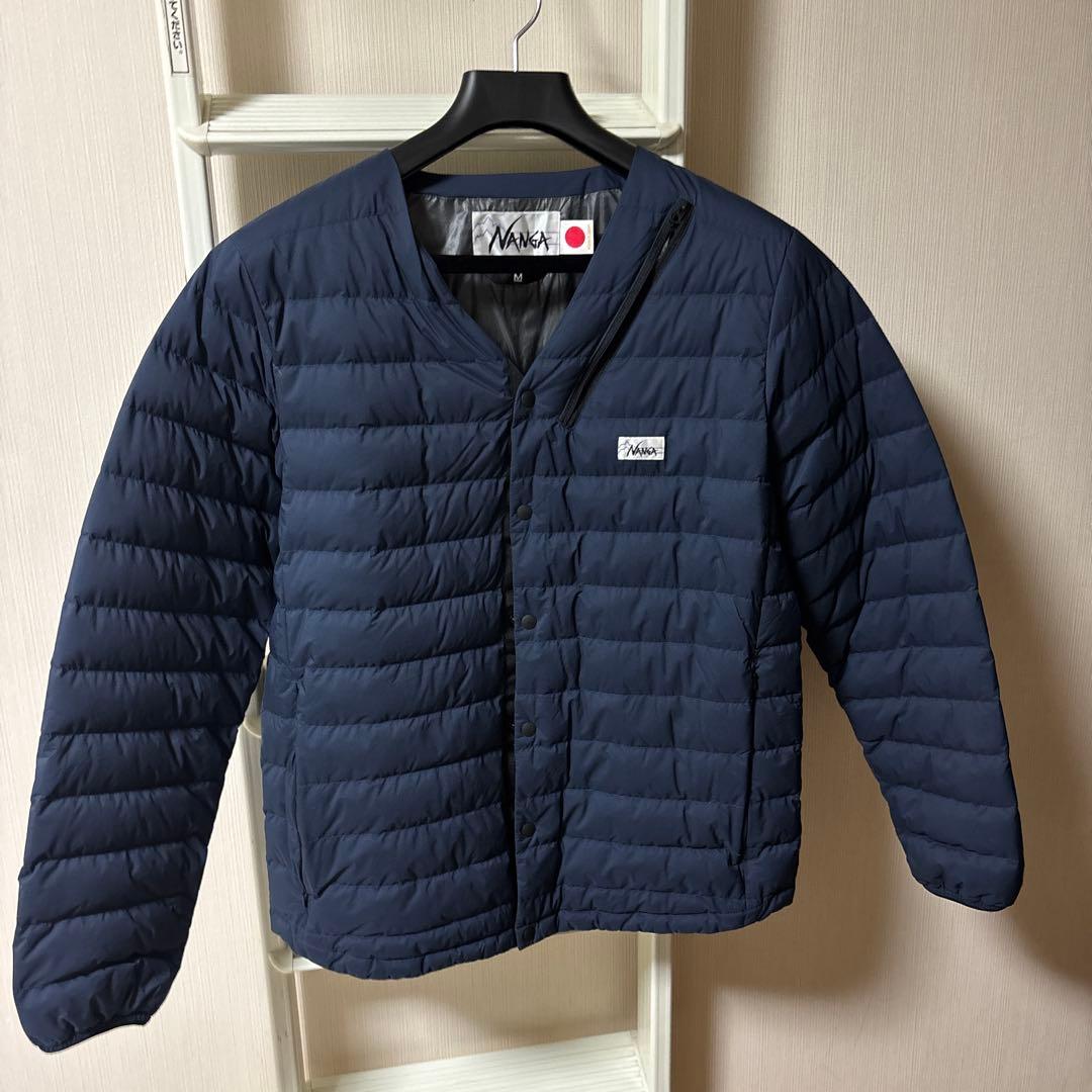 NANGA WHITE LABEL（ナンガ ホワイトレーベル）ダウンカーディガン