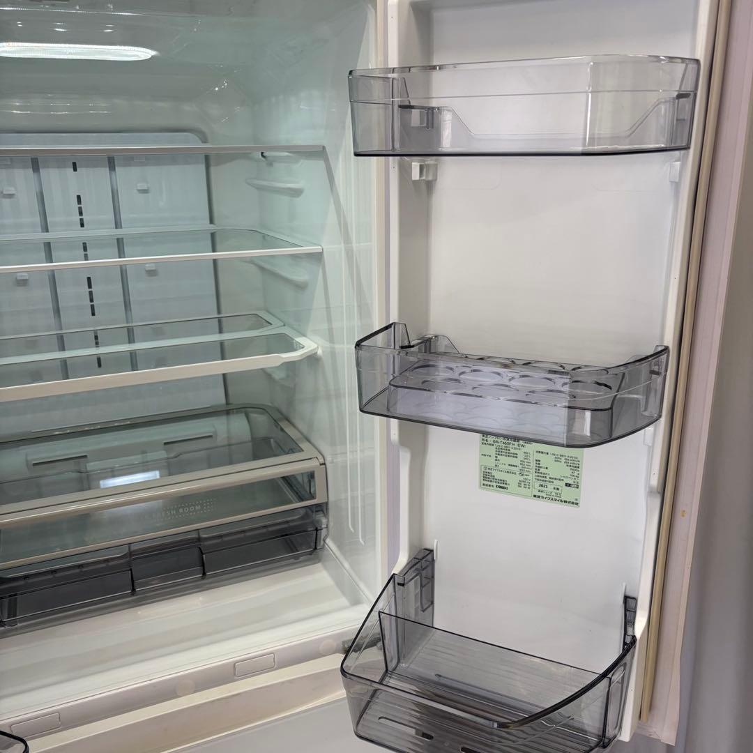 144❤️ 冷蔵庫 東芝 400ℓ〜500ℓ 大型 綺麗 フレンチドア 設置無料