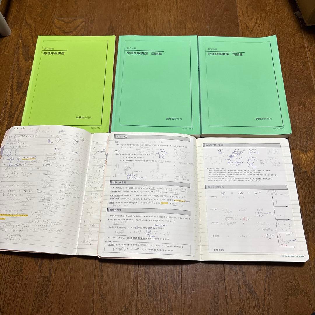 鉄緑会 高３ 物理 セット 鉄緑会物理セット - メルカリ