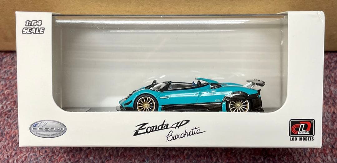 LCD 1/64 パガーニ ゾンダ HP バルケッタ ライトブルー - メルカリ