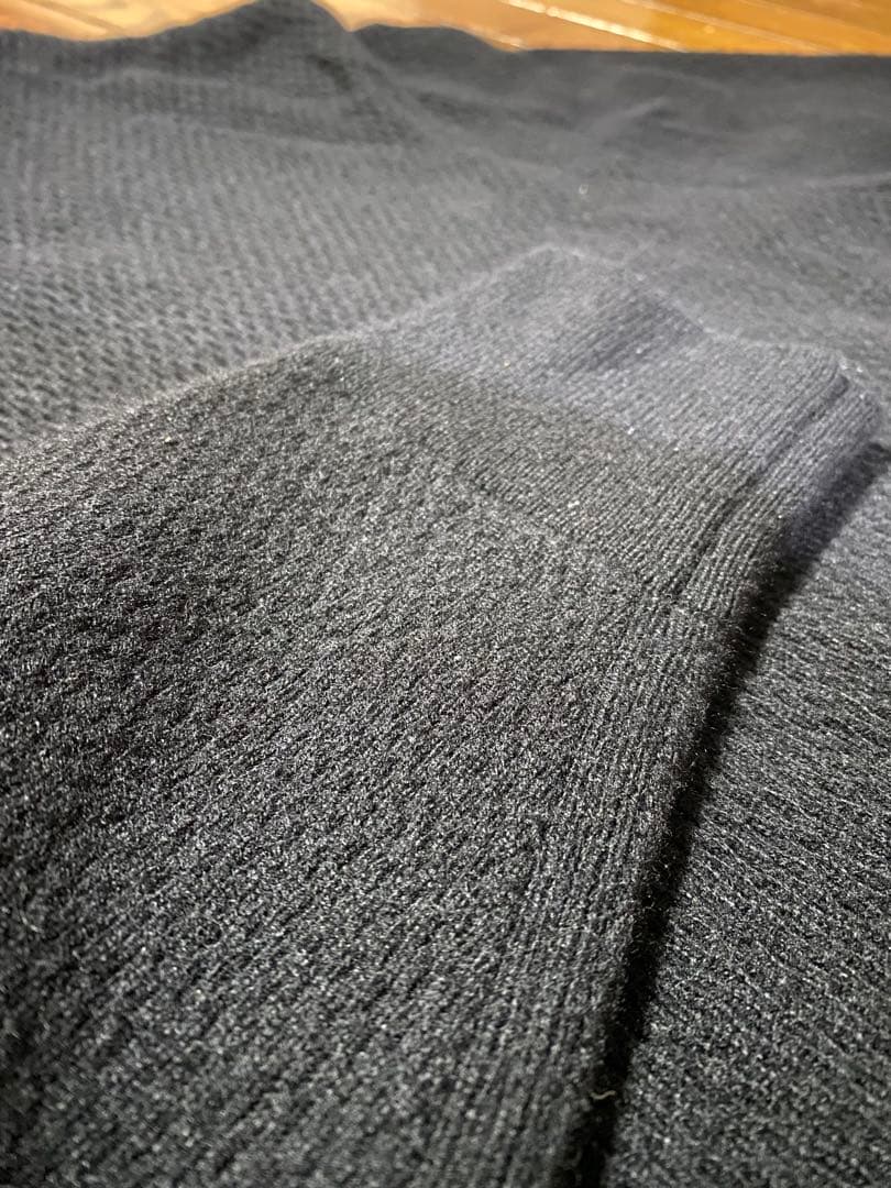 試着のみ クリーニング済みRHC ニットセーター ブラック L 近年モデル