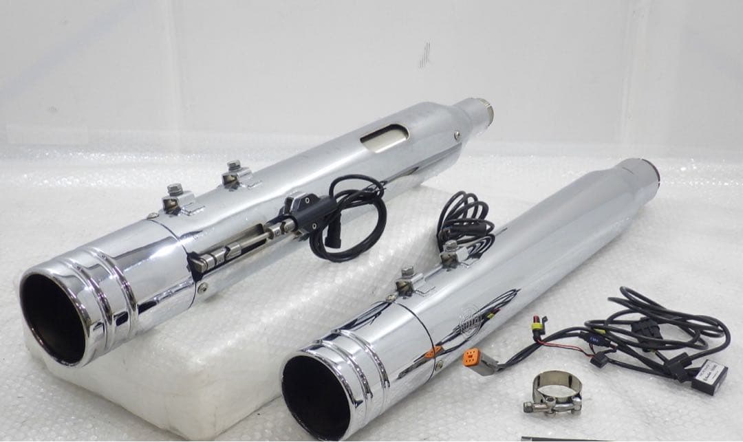 ハーレー ケステック 音量可変マフラー ツーリング カスタムパーツ