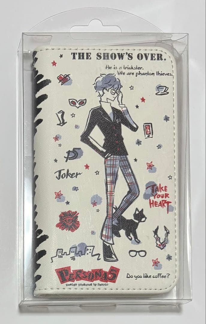 ペルソナ5 雨宮蓮　ジョーカー　サンリオ　手帳型スマホケース Amazon.co.jp: SUQ ペルソナ5 スマホケース iPhoneケース 携帯電話