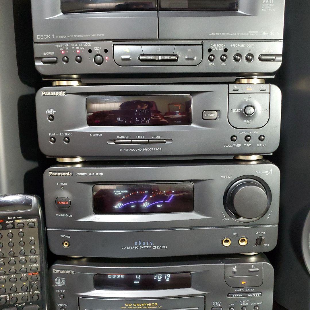 Panasonic バブルハイテクコンポフルフルセット SC-CH510G - メルカリ