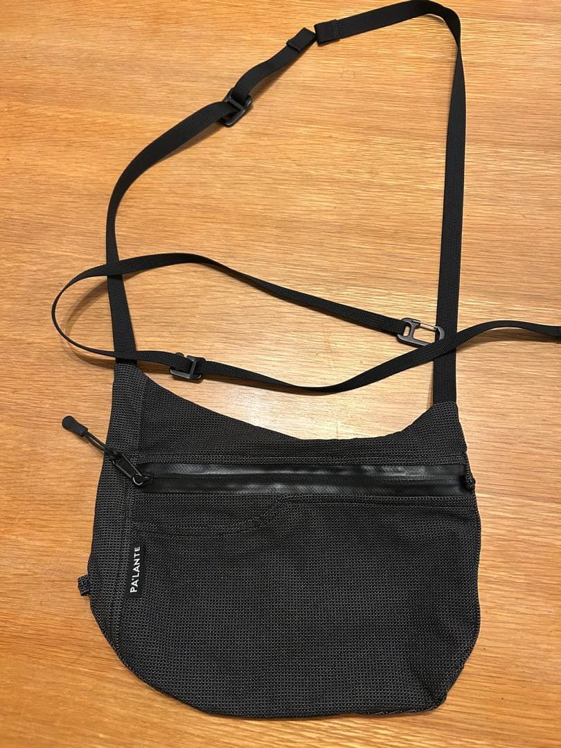 PA'LANTE SIDE BAG S/M ブラック PA'LANTE sidebag / パランテ サイドバッグ