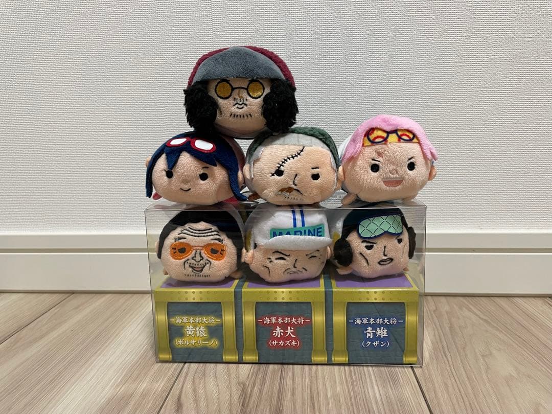ワンピース ムギムギおてだま 三大将 赤犬 黄猿 青雉 コビー