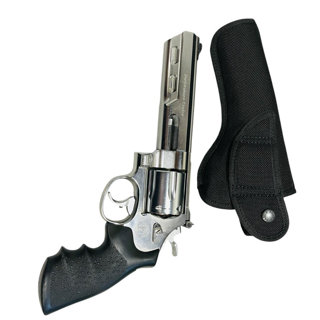 Smith & Wesson トイガンTANAKA ASGK Tanaka S&W M500 3+1 inch Gas Revolver Ver. 2 - Stainless Finish