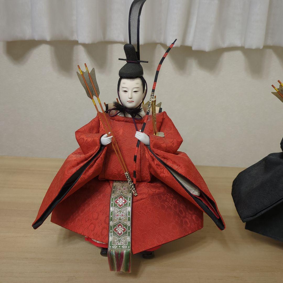 shinsuke様専用】お雛様七段飾り 人形15体+雪洞 桐箱入り ビンテージ