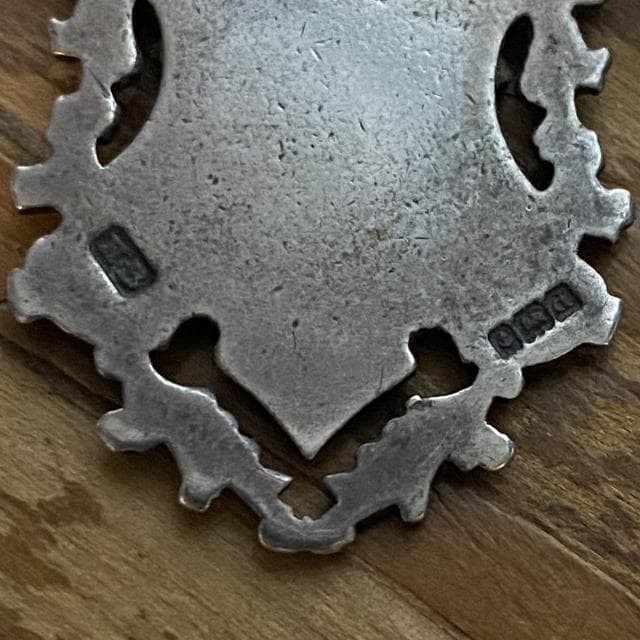 1900年代初頭 英国 アンティーク 純銀 アルバートチェーン ネックレス