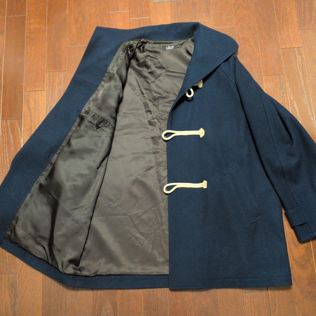 Yuta様専用 LOLO メルトンダッフルコート ネイビー