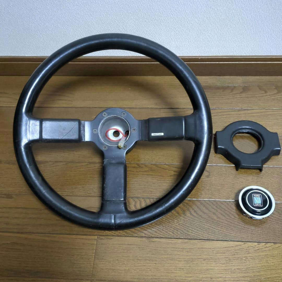 NARDI レザーステアリング ジウジアーロデザイン - メルカリ