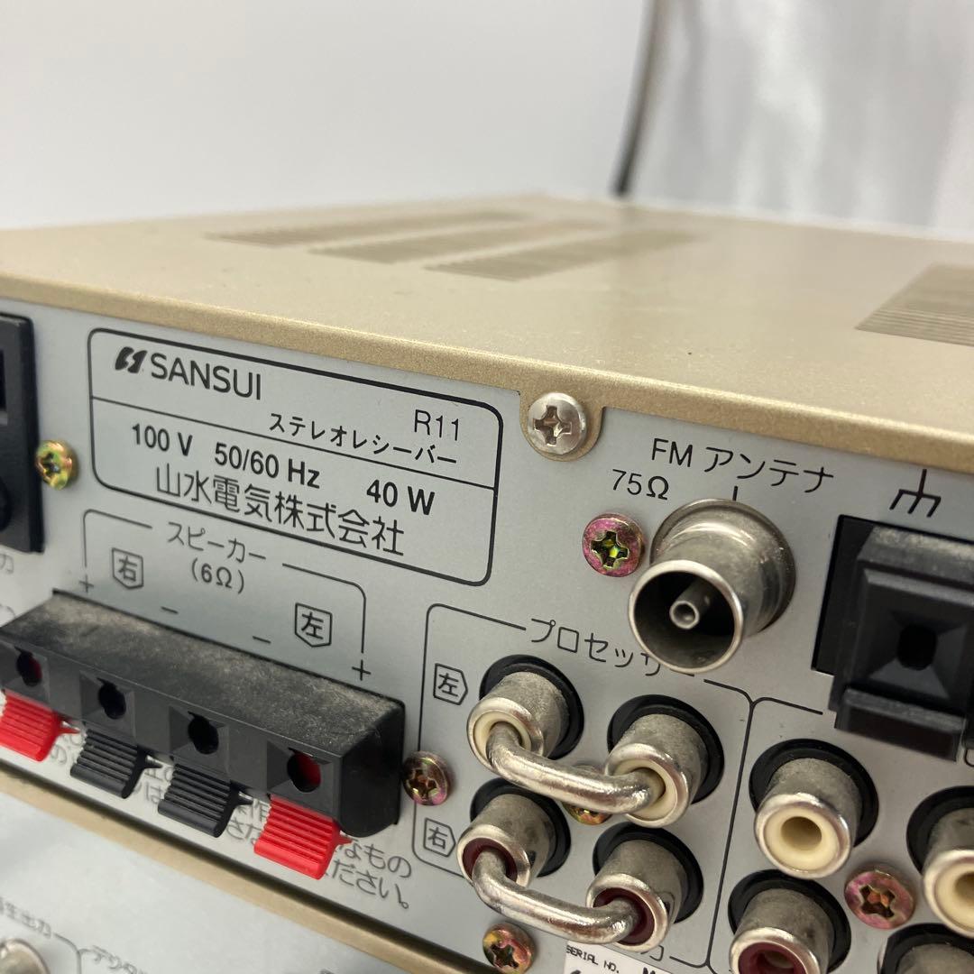 Sansui サンスイ R11 C11 オーディオ機器セット - メルカリ