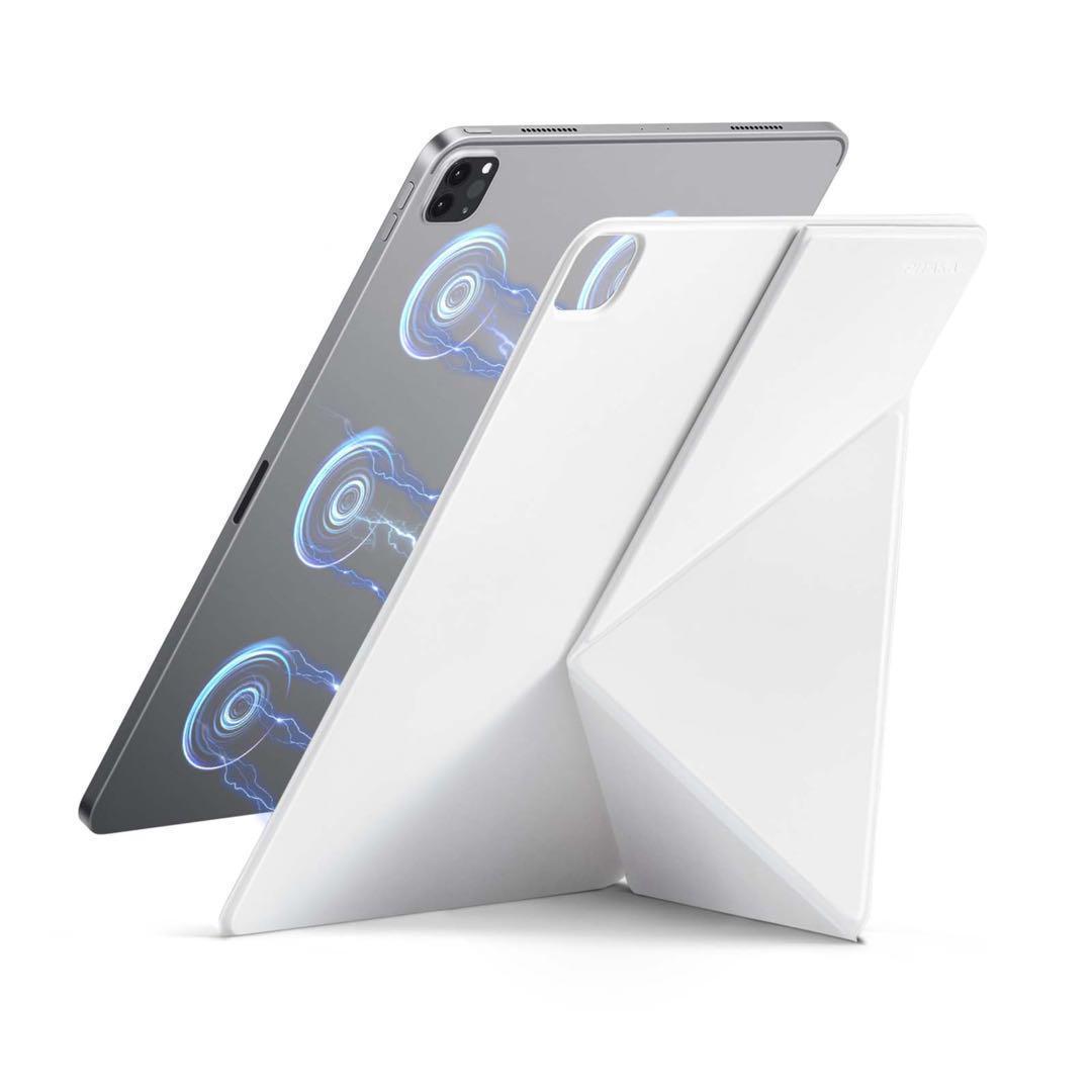 PITAKA iPadケース タブレットスタンド 磁気吸着 軽量 極薄 衝撃保護 縦も横も自由自在のスタンド機能！iPadケースの最適解！「PITAKA MagEZ
