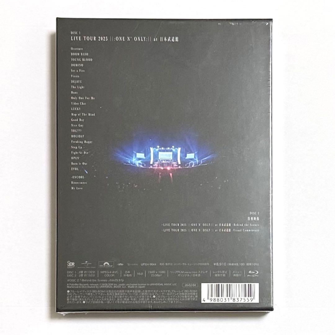 新品未開封】ONE N' ONLY 日本武道館DVD 初回限定盤 - メルカリ
