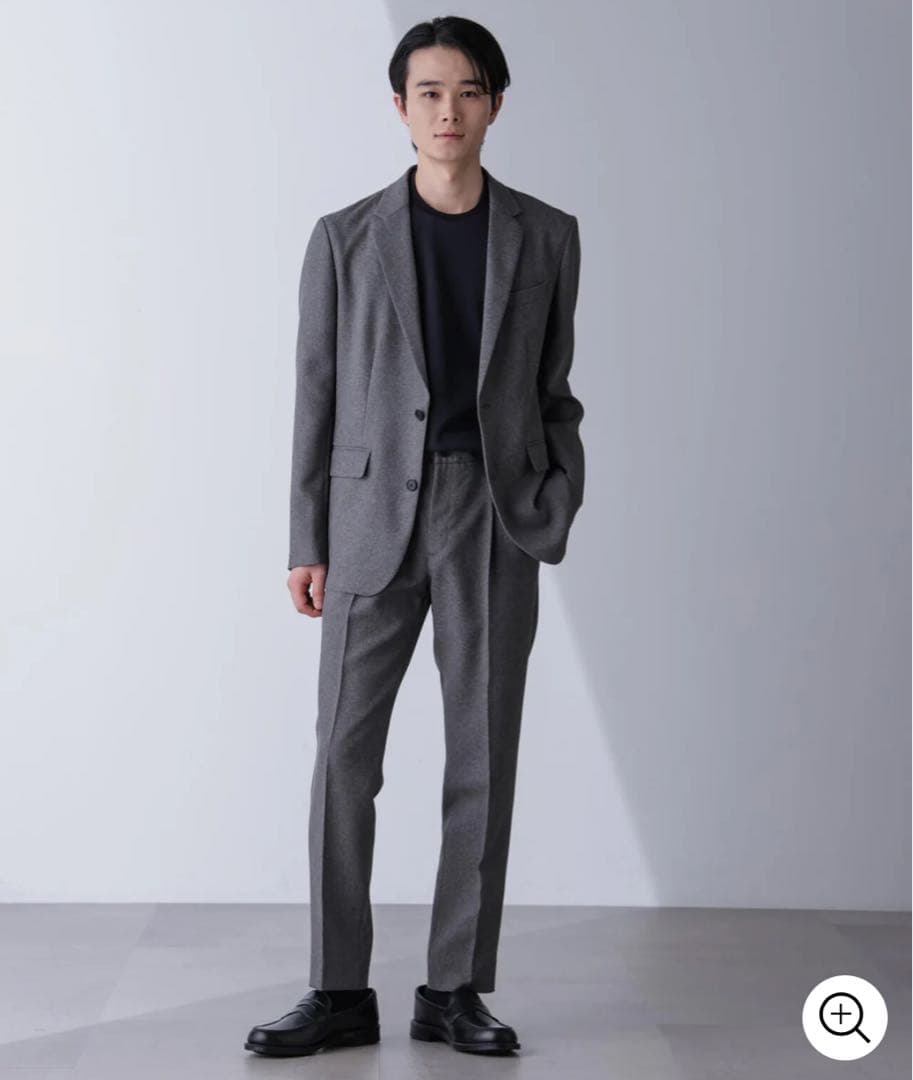 未使用ナノユニバースDamerino LANATEC(R)セットアップ　M NANO universe（ナノ・ユニバース） セットアップ 「Damerino」LANATEC