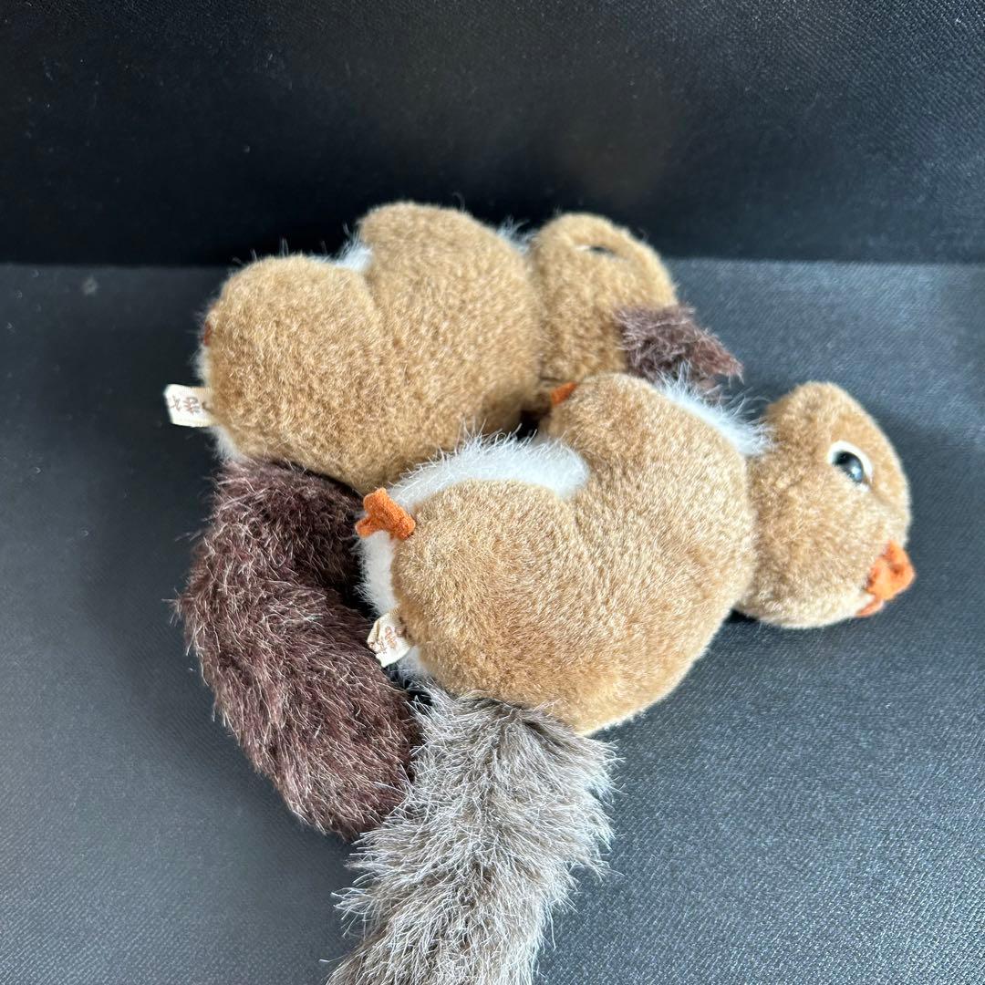 やまね やまね工房 りす リス ぬいぐるみ 2匹 - メルカリ