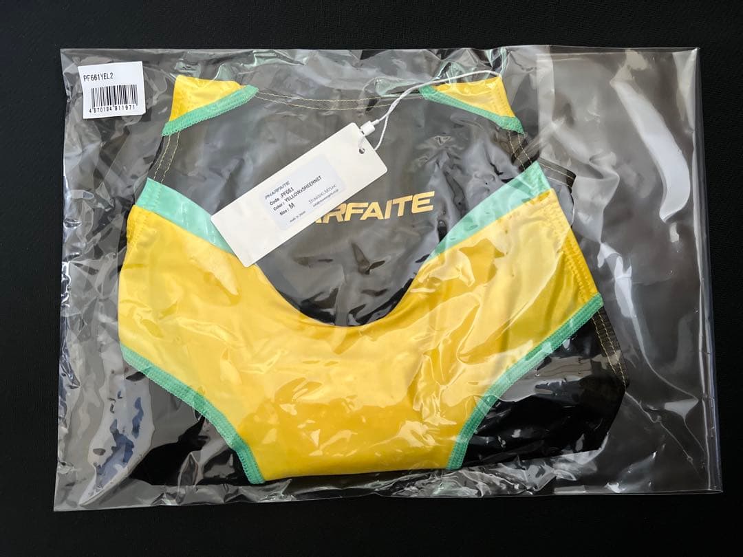 PHARFAITE SGSxSHEER スピアラインクロスバックスイムウェア