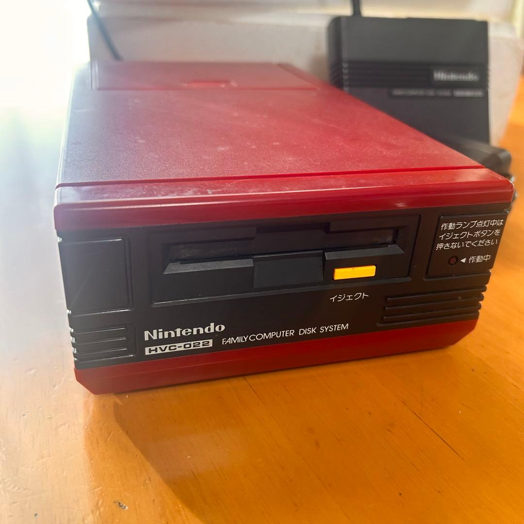 ジャンク】ファミコン ディスクシステム HVC-022 本体 箱付 任天堂