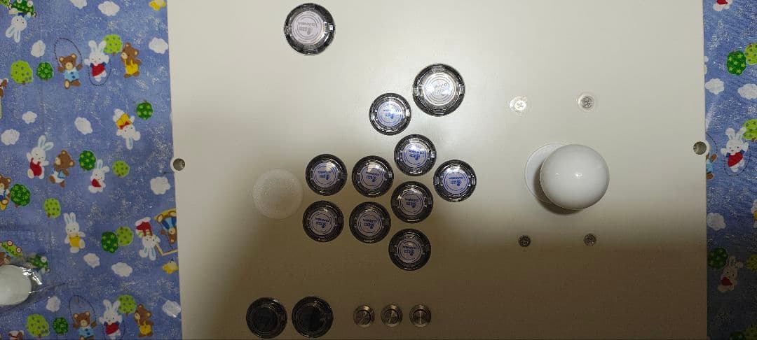 CPC-LSF ホワイト スト6向けアーケードコントローラー