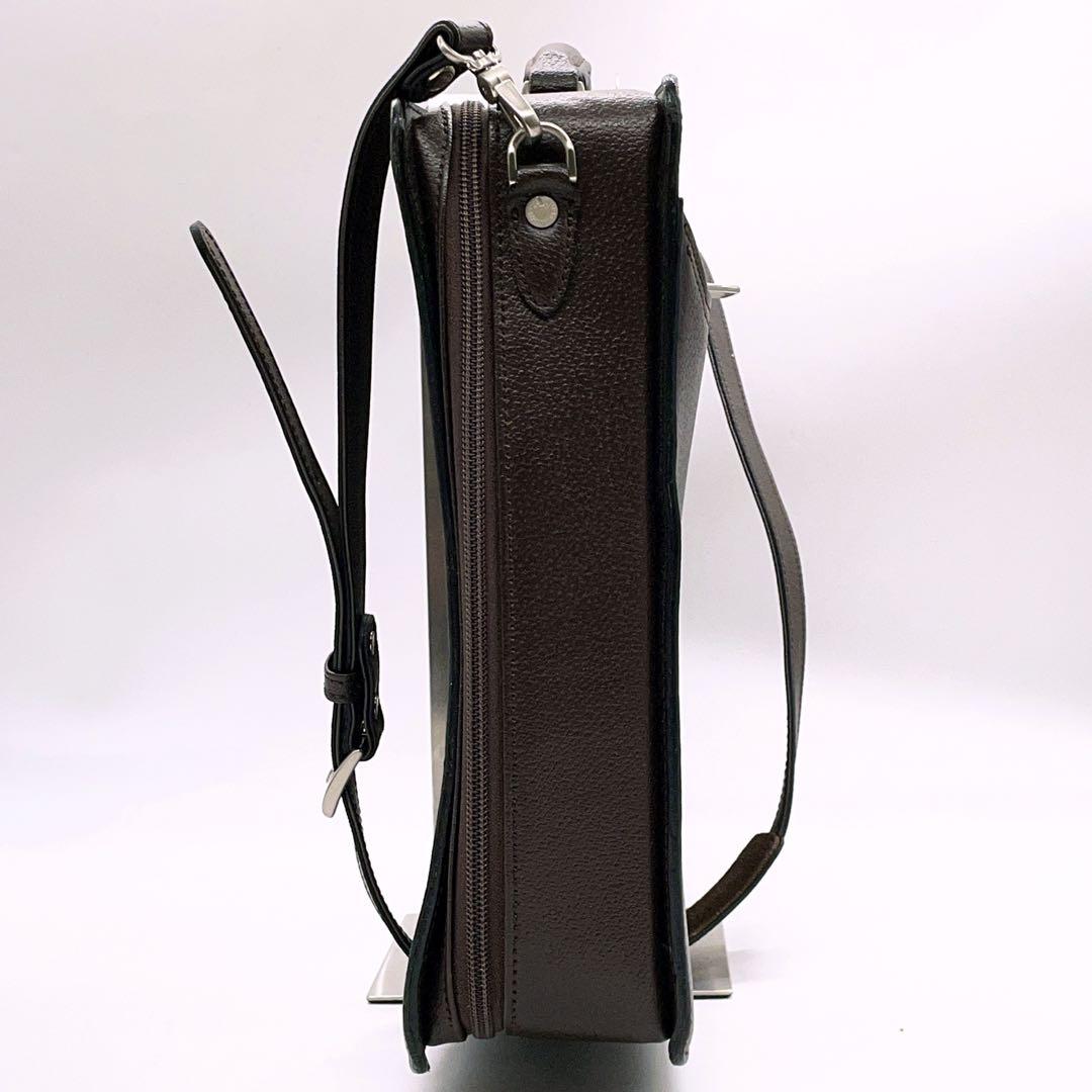 美品 アクアスキュータム マルエム 2way ビジネスバッグ クラブ