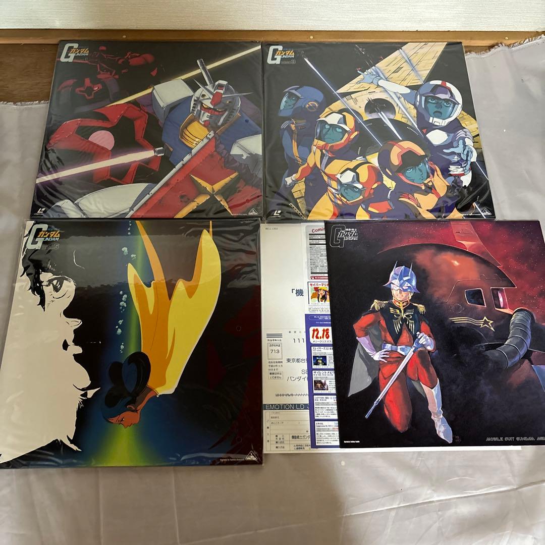 機動戦士ガンダム メモリアルボックス LD レーザーディスクpart-2 未
