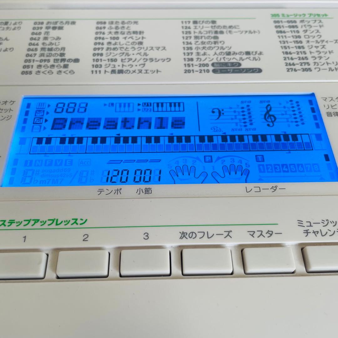 CASIO 電子ピアノ LK-218 LK218 光ナビゲーション キーボード - メルカリ