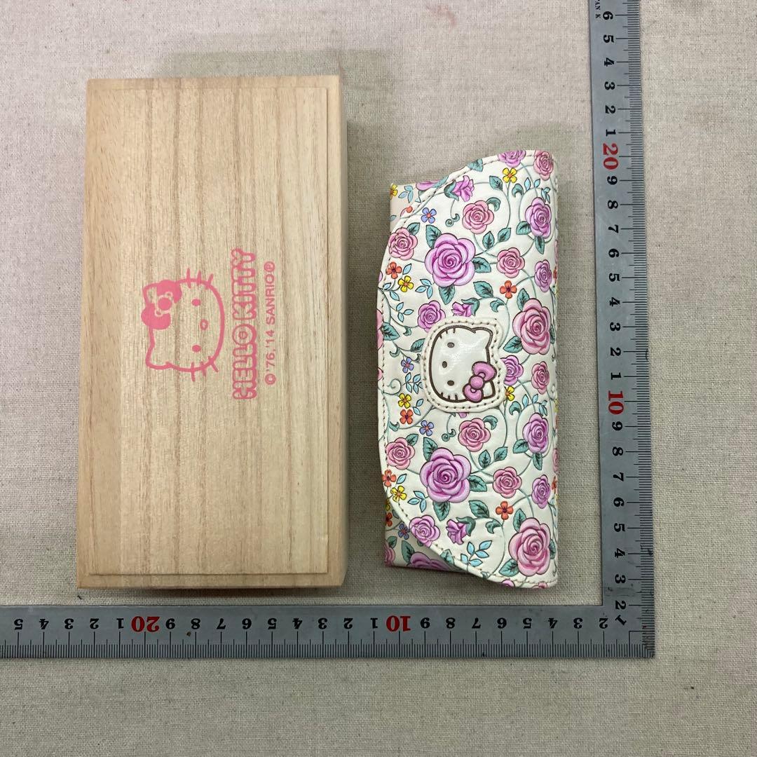 希少☆新品未使用】ハローキティ メガネケース 浅草文庫 2014年製
