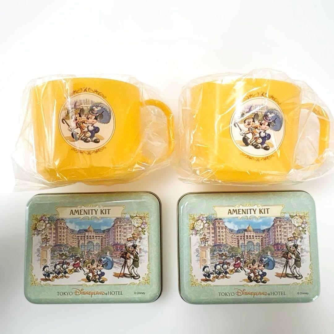 東京ディズニーランドホテル アメニティセット コップ缶ケース 宿泊者