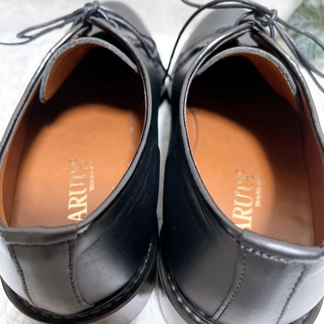 極美品【HARUTA ハルタ】ドレスシューズ 革靴 26.5cm 黒 フォーマル