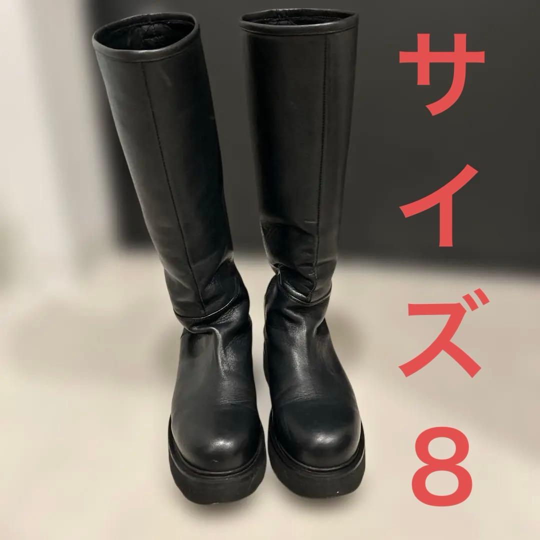 CAMINANDO カミナンド ライディングロングブーツ サイズ8 - メルカリ