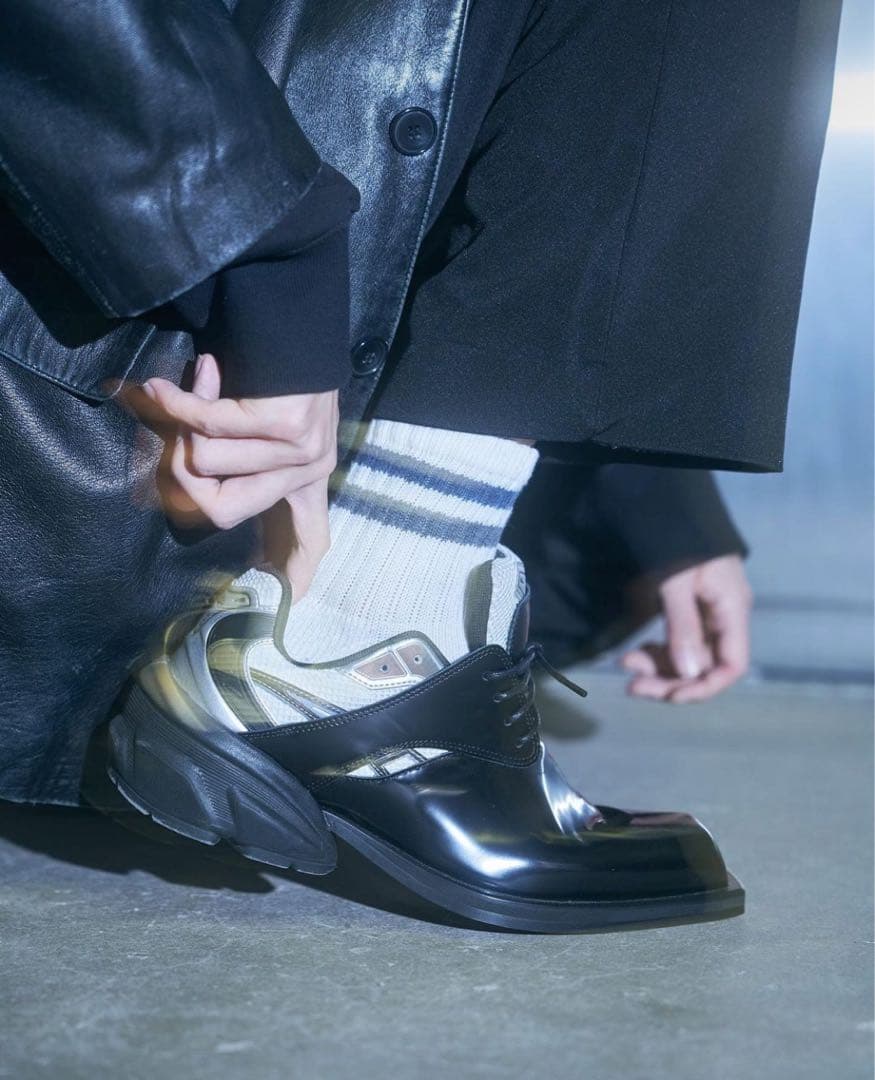 remagine リマジン ハイブリッドダービーシューズ ブラック 40 - メルカリ