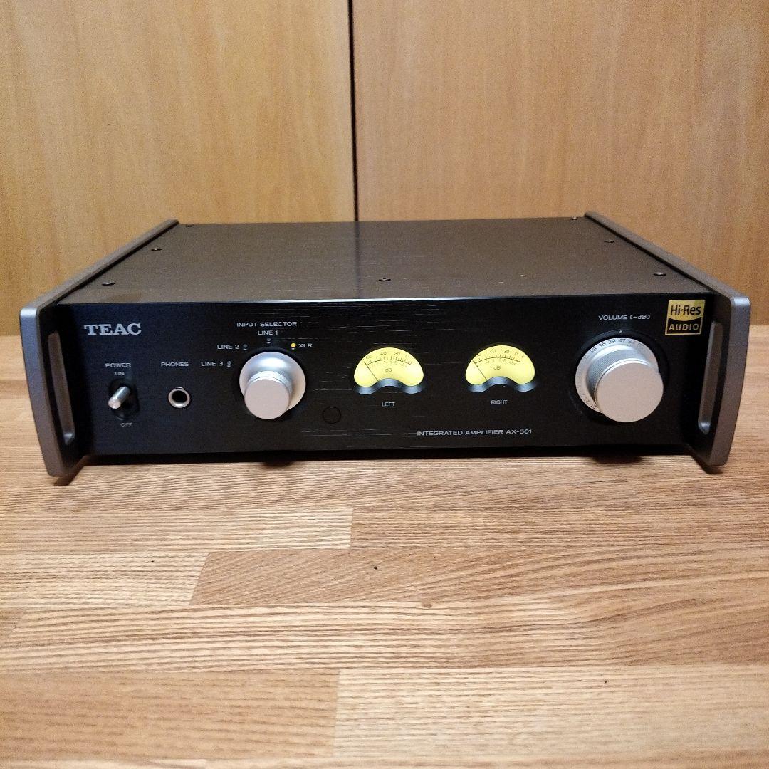 TEAC プリメインアンプ　AX-501 2015年製 AX-501 | 特長 | TEAC - プレミアムオーディオ