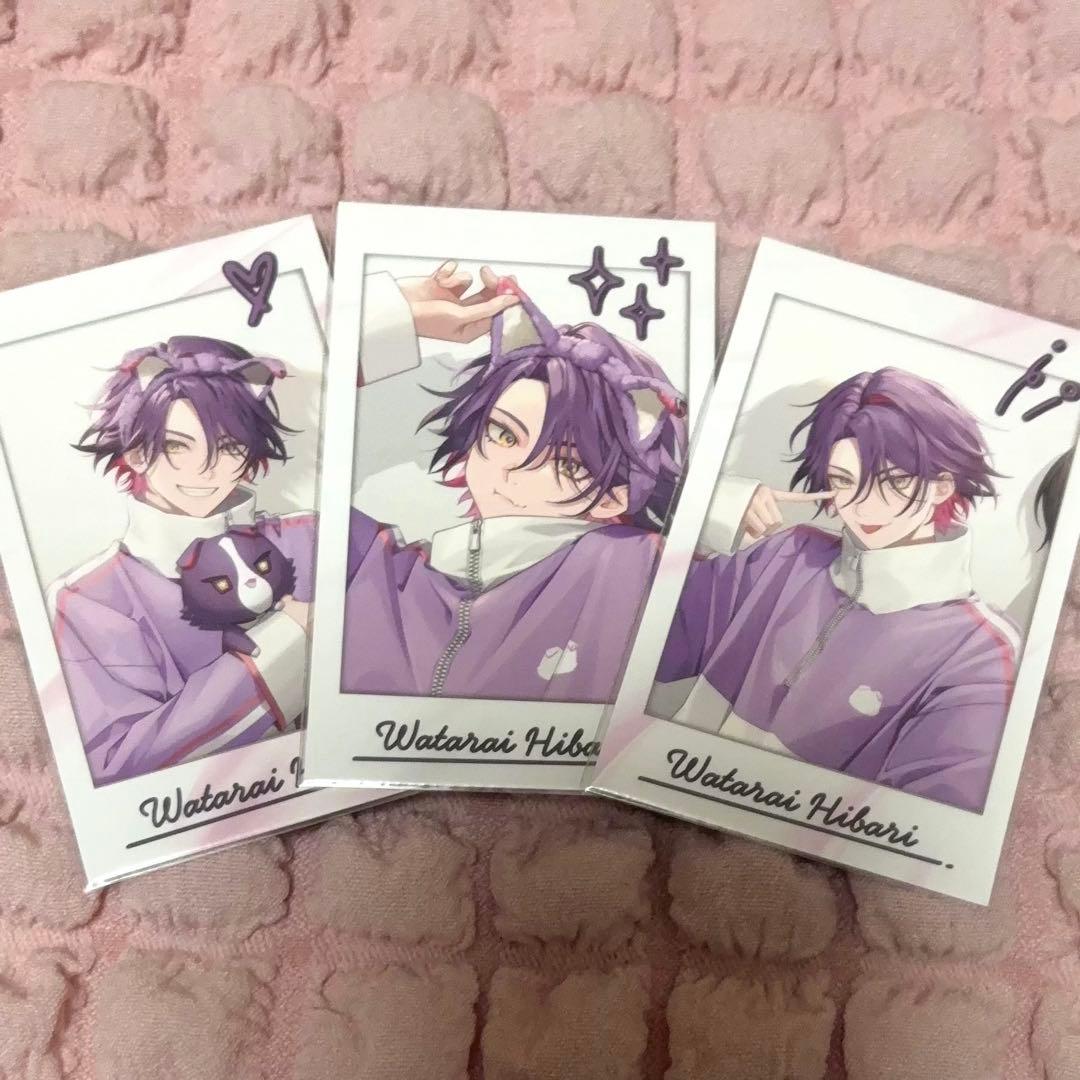 にじさんじ VOLTACTION わんにゃくしょん パジャマ 渡会雲雀 チェキ