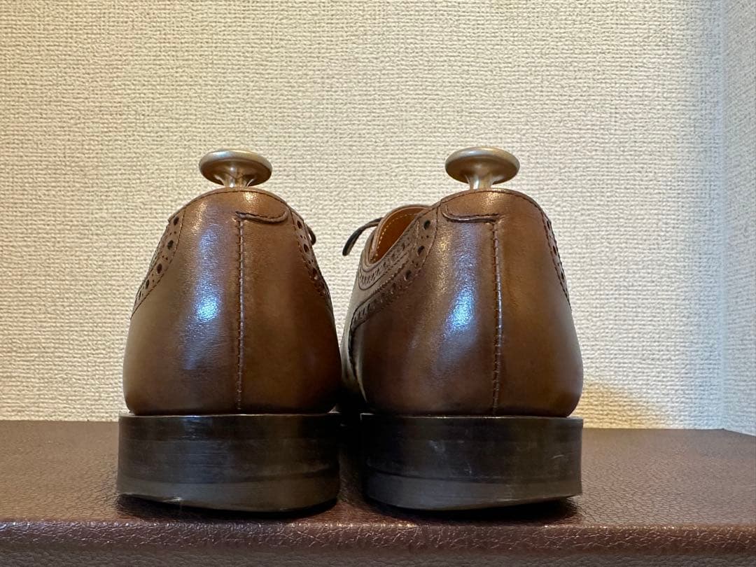 SHETLAND FOX】コベントリー（セミブローグ/ブラウン）オーダー品