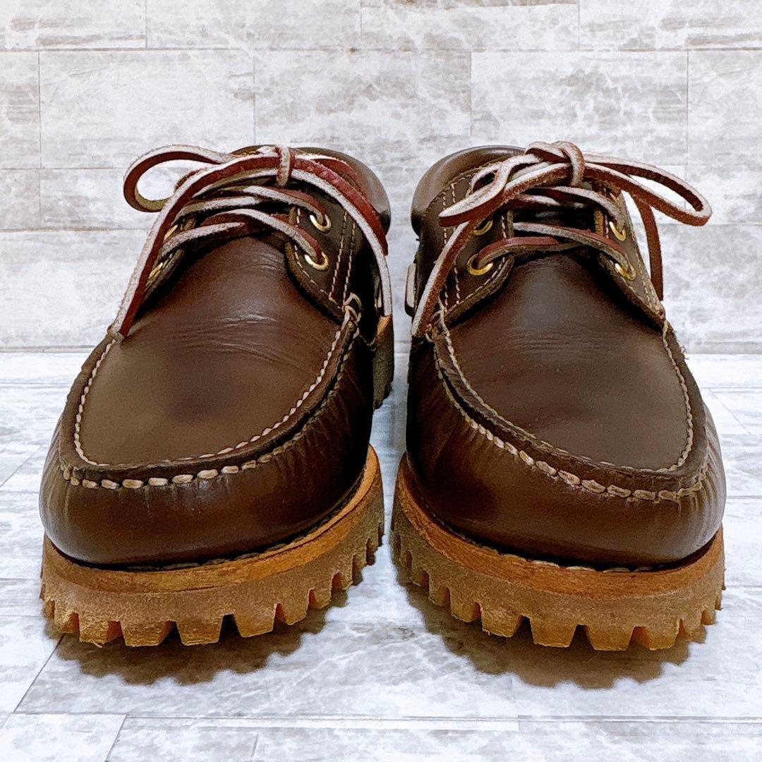 美品✨ティンバーランド 3EYE デッキシューズ 30003 24.5cm 茶