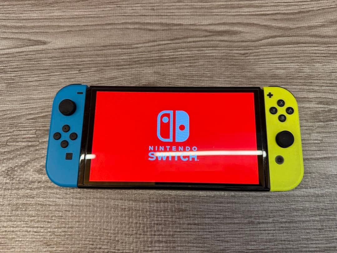 【中古品】Nintendo Switch有機ELカスタマイズ(青×黄)本体 Amazon.co.jp: 【任天堂純正品】Joy-Con(L) ブルー/(R) ネオンイエロー