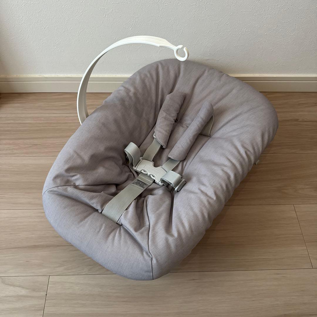 美品】ストッケ トリップトラップ ニューボーンセット グレー - メルカリ