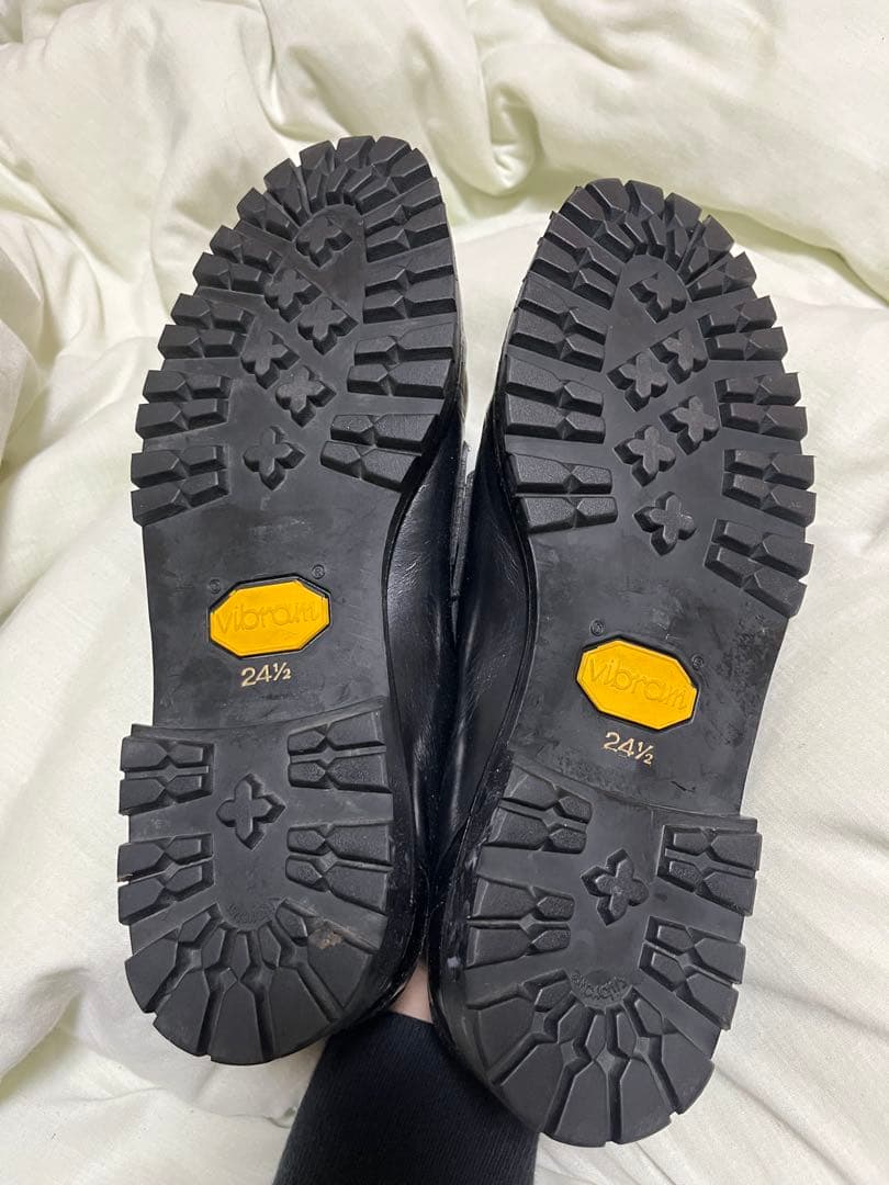 comme des garcons ブラック ローファー 24.5~25.0cm