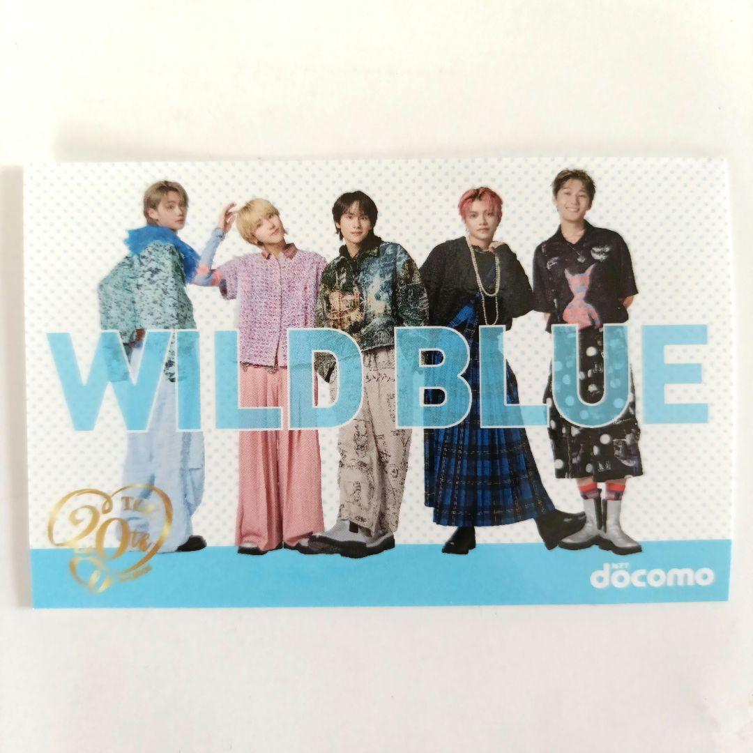 WILD BLUE TGC 20周年記念キーホルダーステッカーセット 6点セット