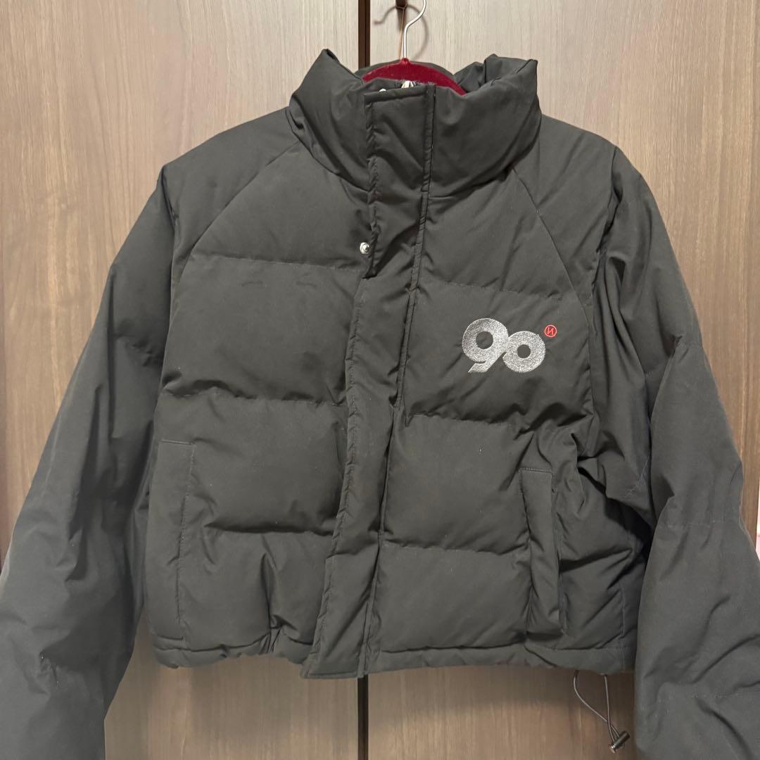 9090 ブラックダウン 丈短め S - メルカリ