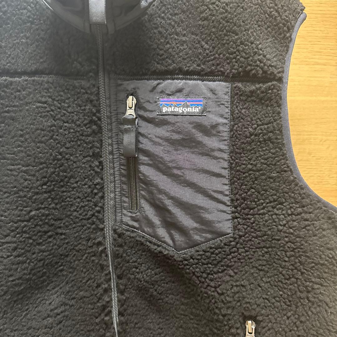 《美品》Patagonia パタゴニア　レトロX　ベスト　Mサイズ　ブラック