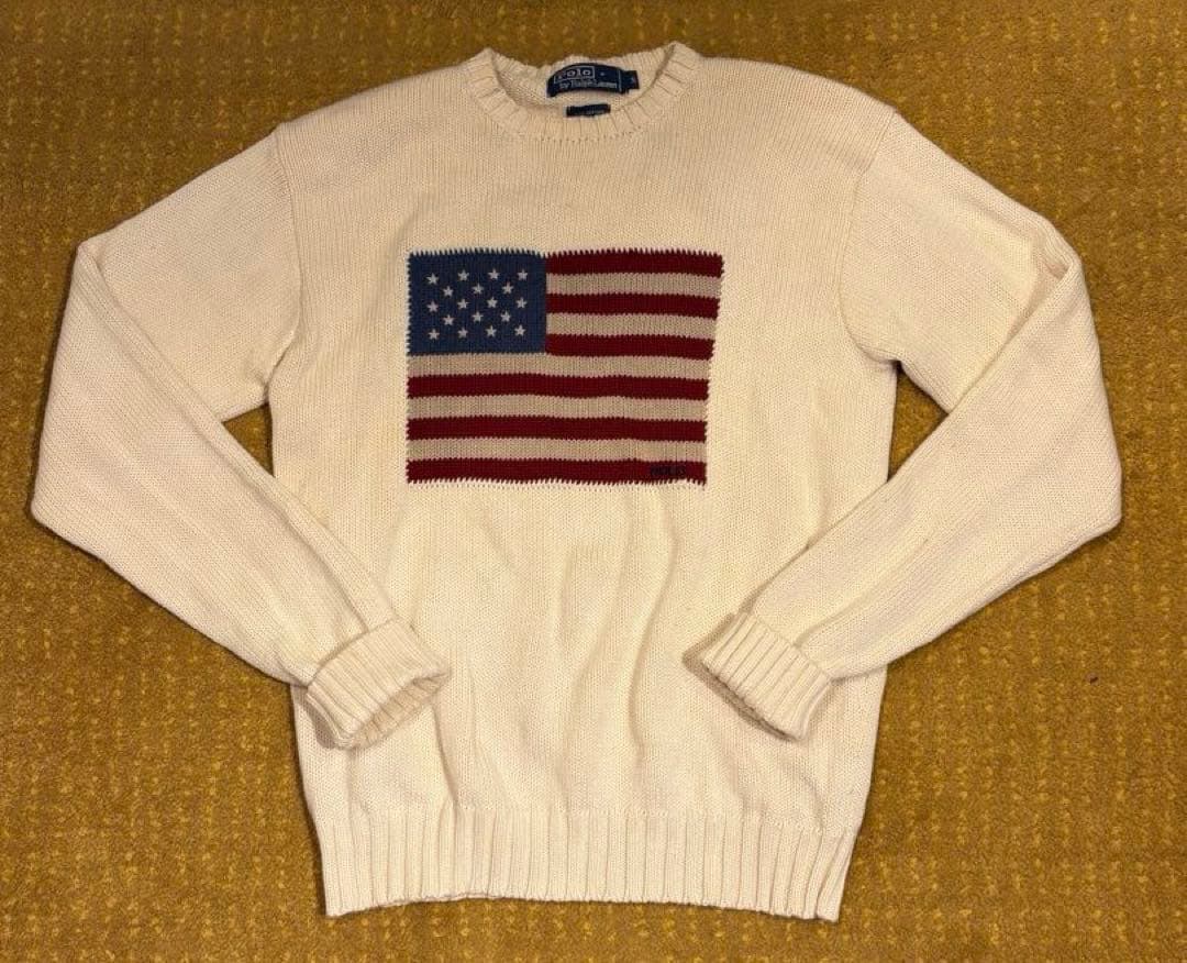 ポロ　ラルフローレン　星条旗　セーター　ニット 楽天市場】ポロ ラルフローレン ボーイズ 星条旗 アメリカ 国旗