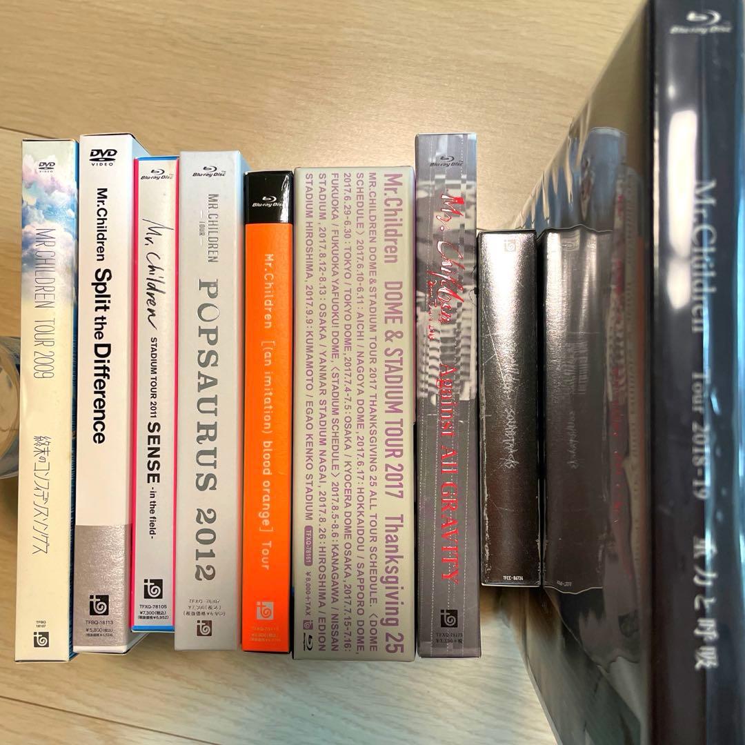 Mr.Children ライブ Blu-ray、DVD 9点セット.
