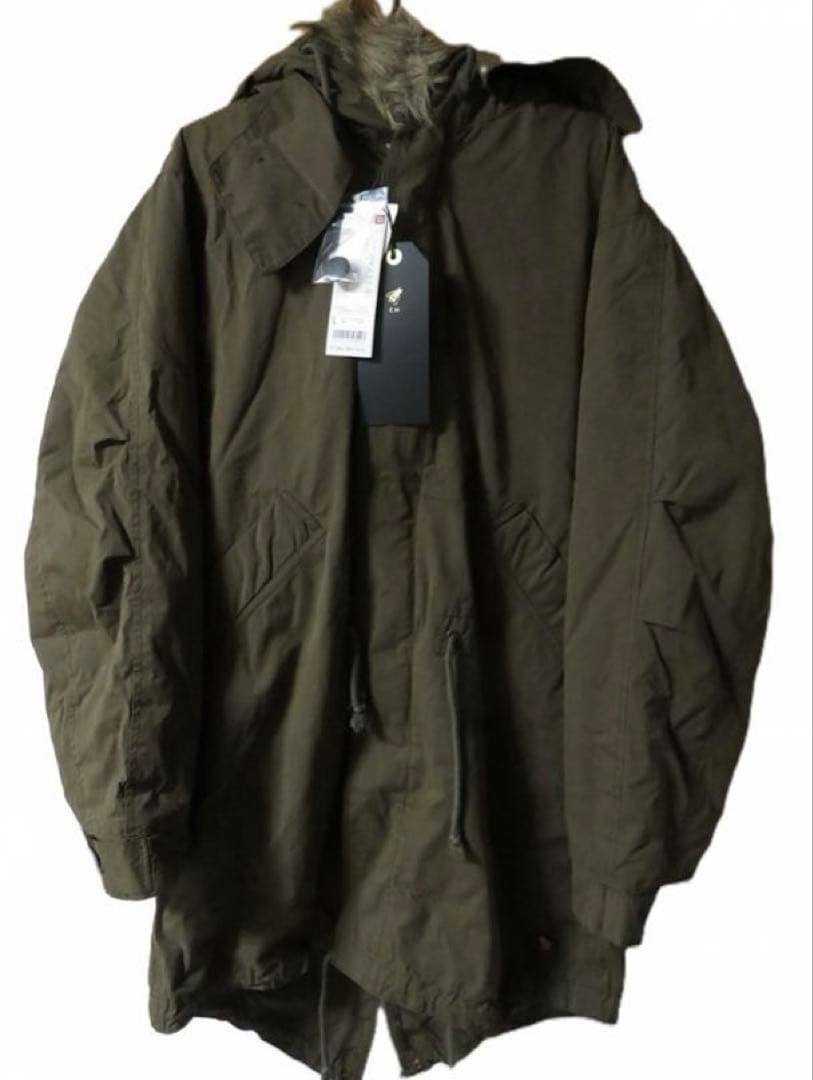 超レア！　ユニクロ　KM　キミノリモリシタ コラボ　ミリタリーコート　L 未使用 超レア 廃番 ユニクロ KM キミノリモリシタ コラボ ミリタリーコート L