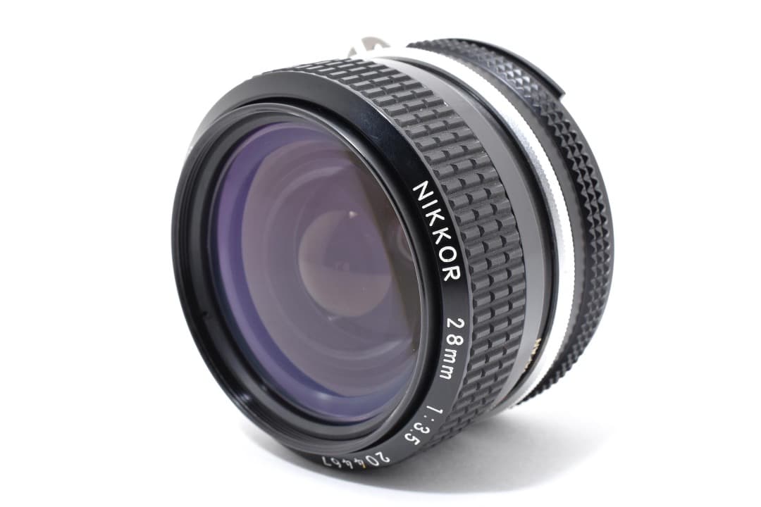 ニコン Nikon Ai Nikkor 28mm f3.5 広角レンズ 3422 - メルカリ