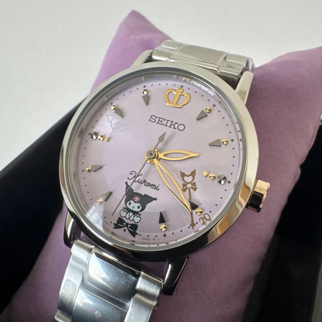 SEIKO Kuromi デザイン時計 コラボウォッチ クロミ 20周年 M - メルカリ