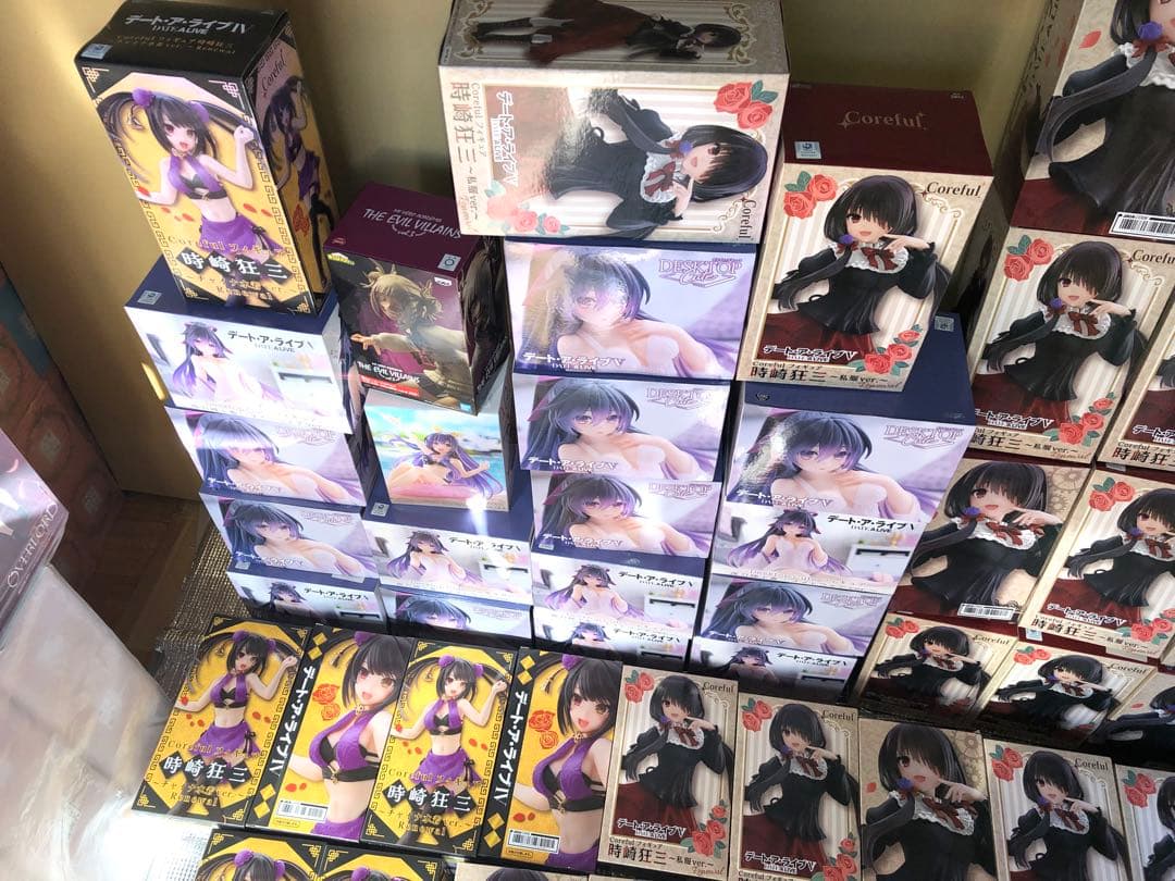 デート・ア・ライブ　狂三　十香　六喰　バニー　私服　ナイトウェア　62個