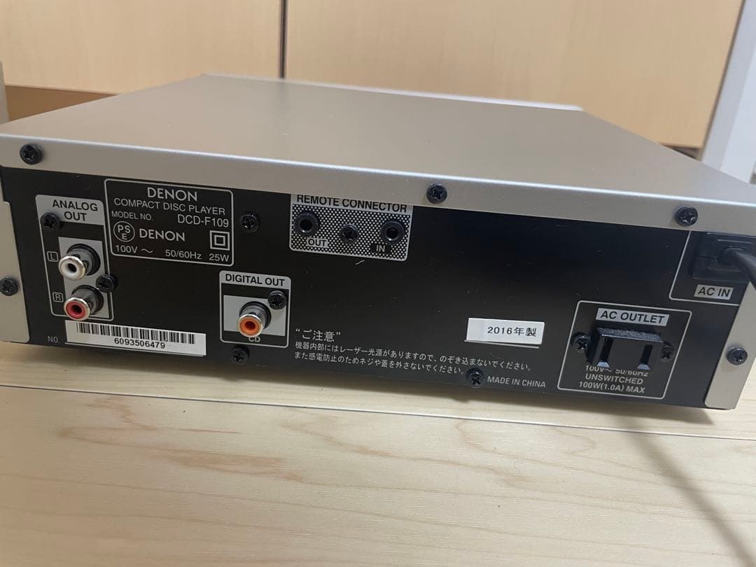 美品】DENON DCD-F109 CDプレーヤー - メルカリ
